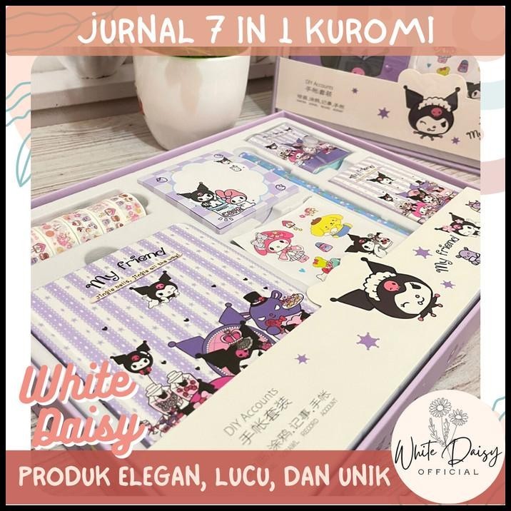 

TERMURAH JURNAL SET 7 IN 1 KUROMI PREMIUM HADIAH ULANG TAHUN GIFT BOX HAMPERS !!