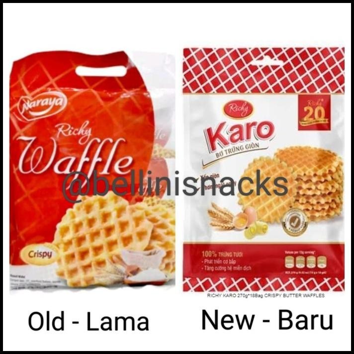 

TERBARU NARAYA BISKUIT WAFFLE RICHLY CRISPY (270GR) - SNACK IMPOR !!!!!!!