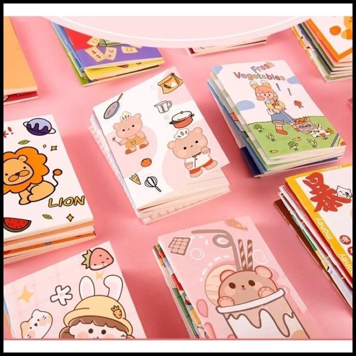 

DISKON BUKU NOTES MINI LUCU BUKU CATATAN KECIL !!!