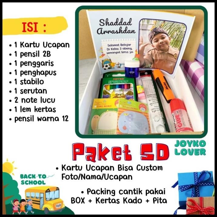 

HOT DEAL PAKET ALAT TULIS LENGKAP ANAK TK PAUD SD SET ALAT TULIS ANAK PERALATAN