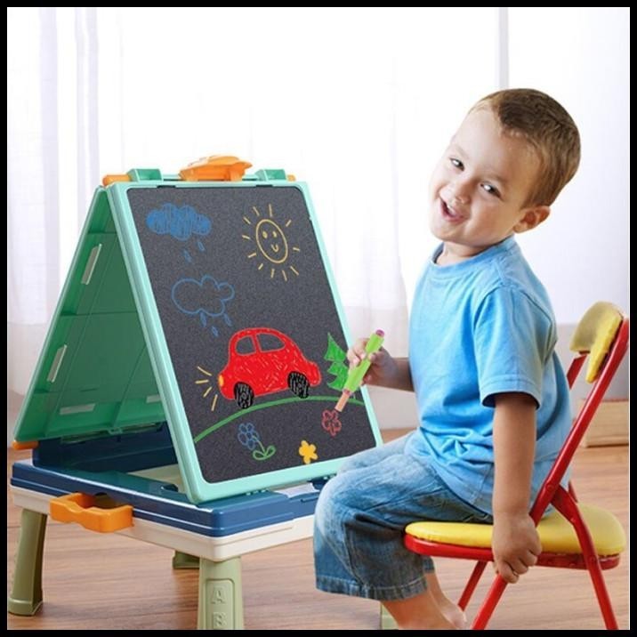 

HOT DEAL BAYI GAMBAR PAPAN LIPAT ANAK-ANAK LUKISAN PAPAN TULIS PORTABLE !!!!!