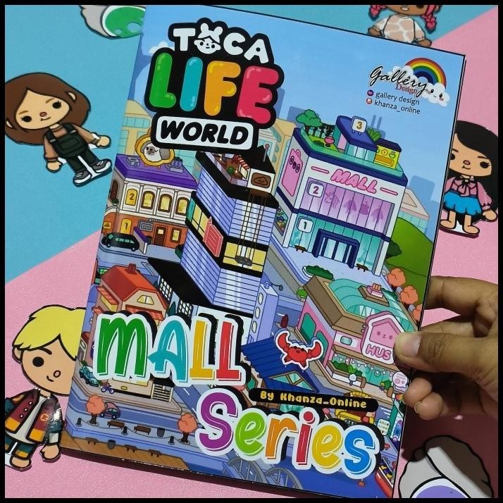 TERMURAH TOCA BOCA MALL SERIES MAINAN EDUKASI ANAK-PAPER DOLL 