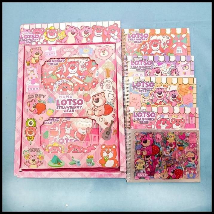 

GRATIS ONGKIR BUKU STIKER LOTSO BINDER STICKER BOOK PER PCS AESTHETIC JOURNAL !!!!!