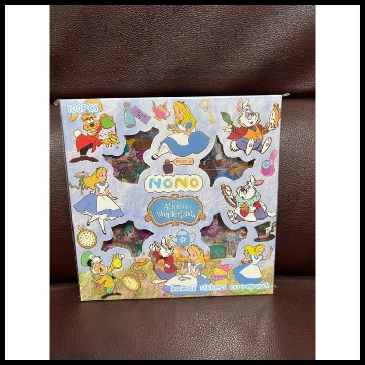 

TERMURAH ( KKM ) ALICE IN WONDERLAND STICKER BOX NONO