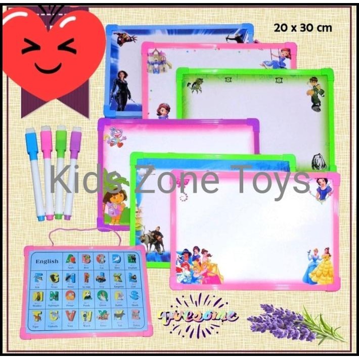 

TERMURAH PAPAN TULIS ANAK TIDAK ADA MAGNET / WHITEBOARD !!!!!!!