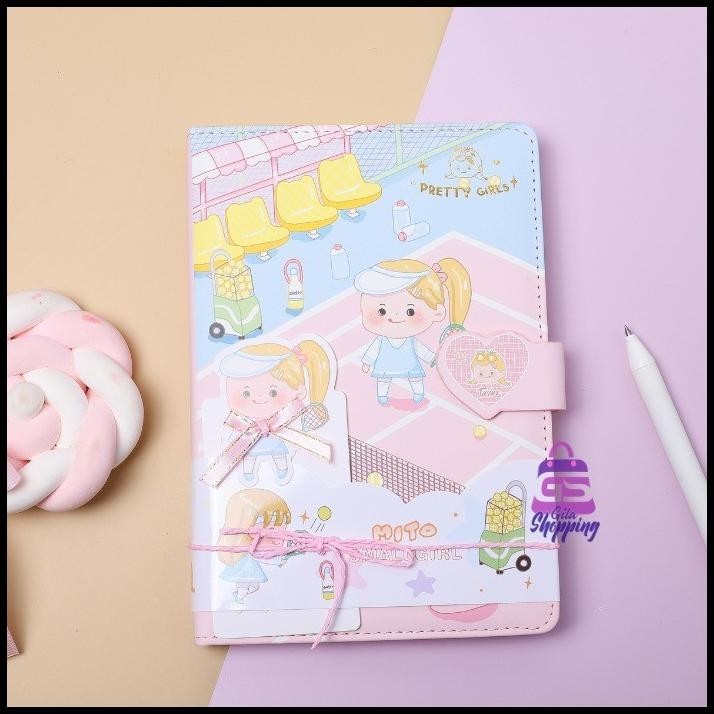 

DISKON BUKU NOTEBOOK DIARY PRETTY GIRLS / JURNAL AGENDA BUKU TULIS - 6192