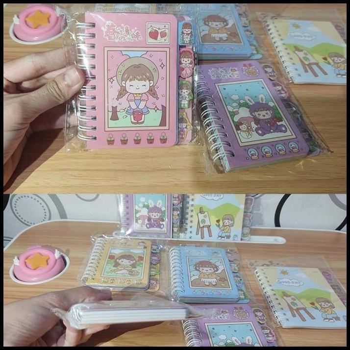 HOT DEAL BUKU MINI LUCU - BUKU JURNAL DIARY ANAK 