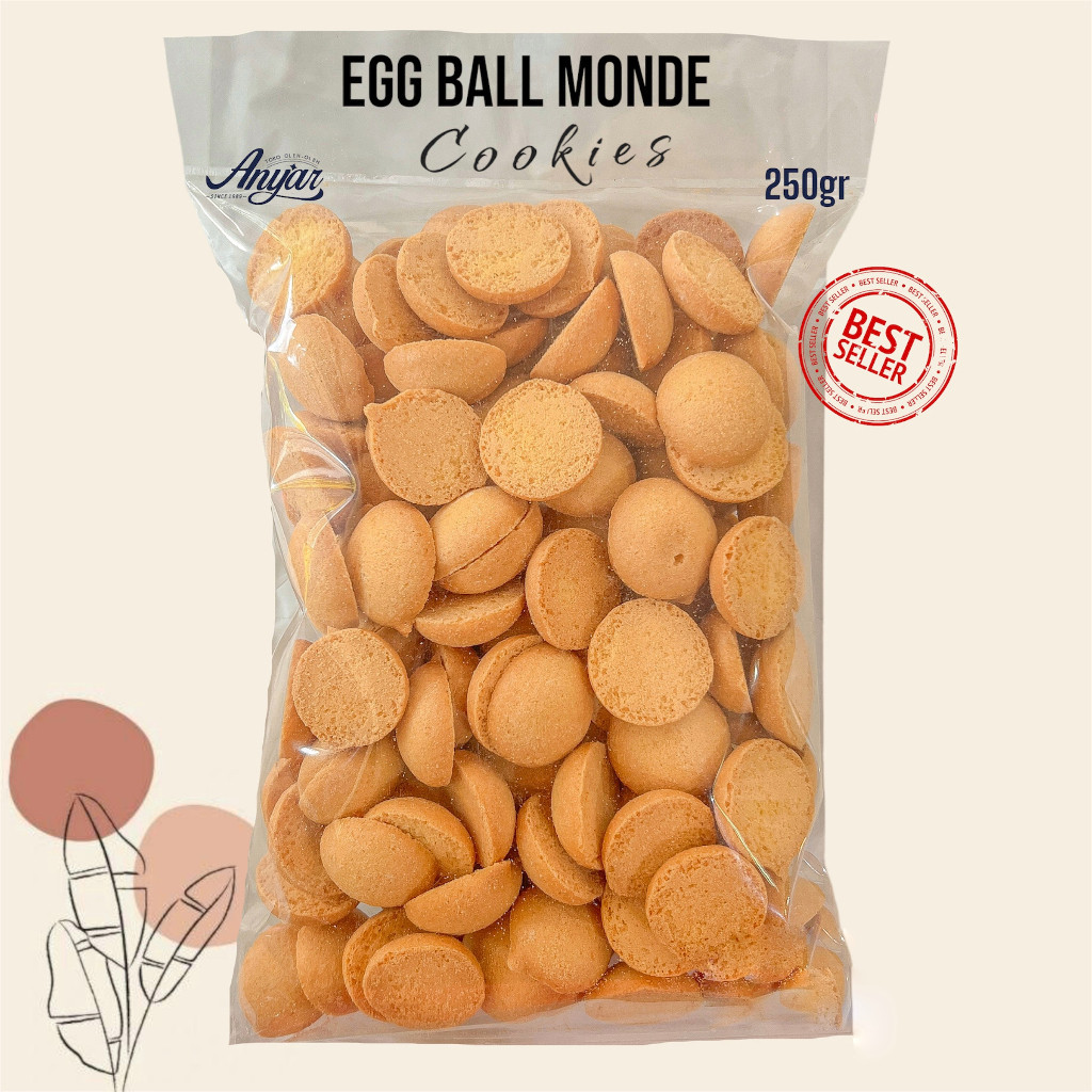 

Egg Ball Monde Cookies / Bolu Telur Mini @250gr