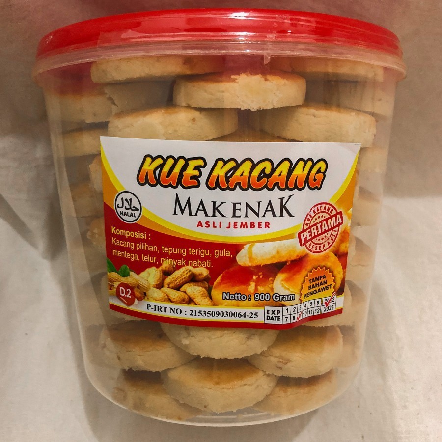 

KUE KACANG CAP MAK ENAK ASLI JEMBER @900gr