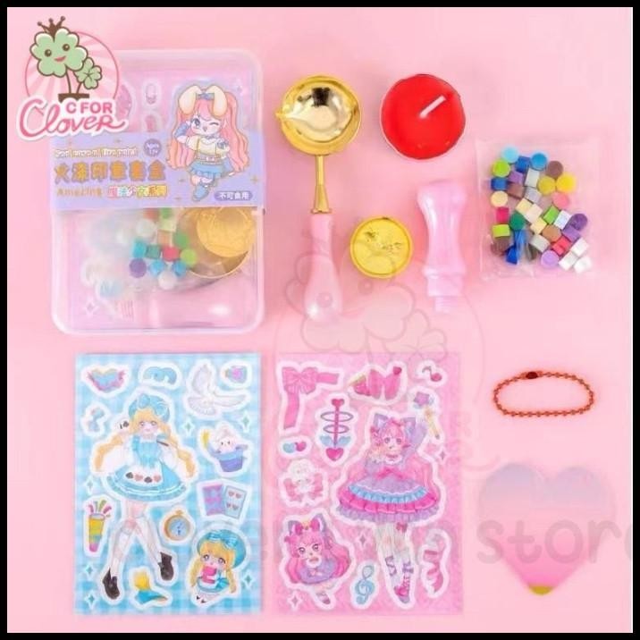 

TERMURAH WAX STAMP TOOLS PLUS STICKERS STEMPEL LILIN VIRAL ANCIENT ESTETIK(CLS) !!