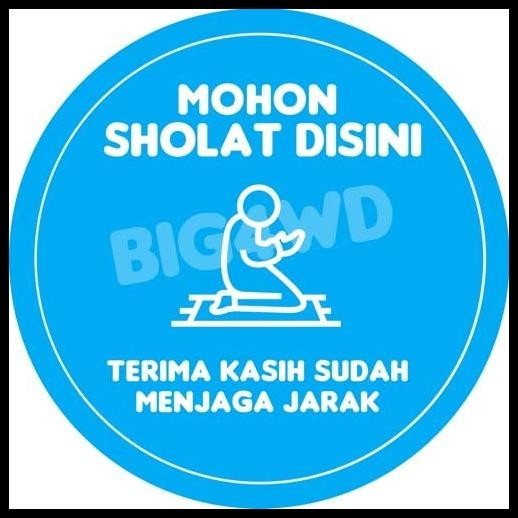 

BEST DEAL STIKER JAGA JARAK SHOLAT MASJID MUSHOLA