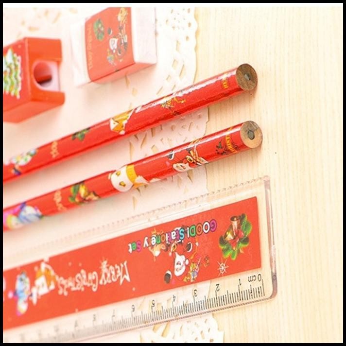 

GRATIS ONGKIR 5PCS/SET ALAT TULIS NATAL CHRISTMAS READY STATIO !!!!!!!