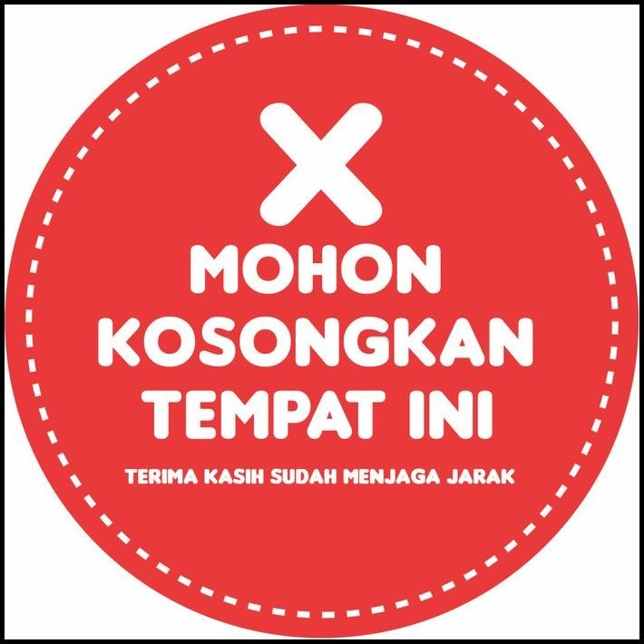 

GRATIS ONGKIR STICKER MEJA JAGA JARAK STIKER SOCIAL DISTANCING !!!!