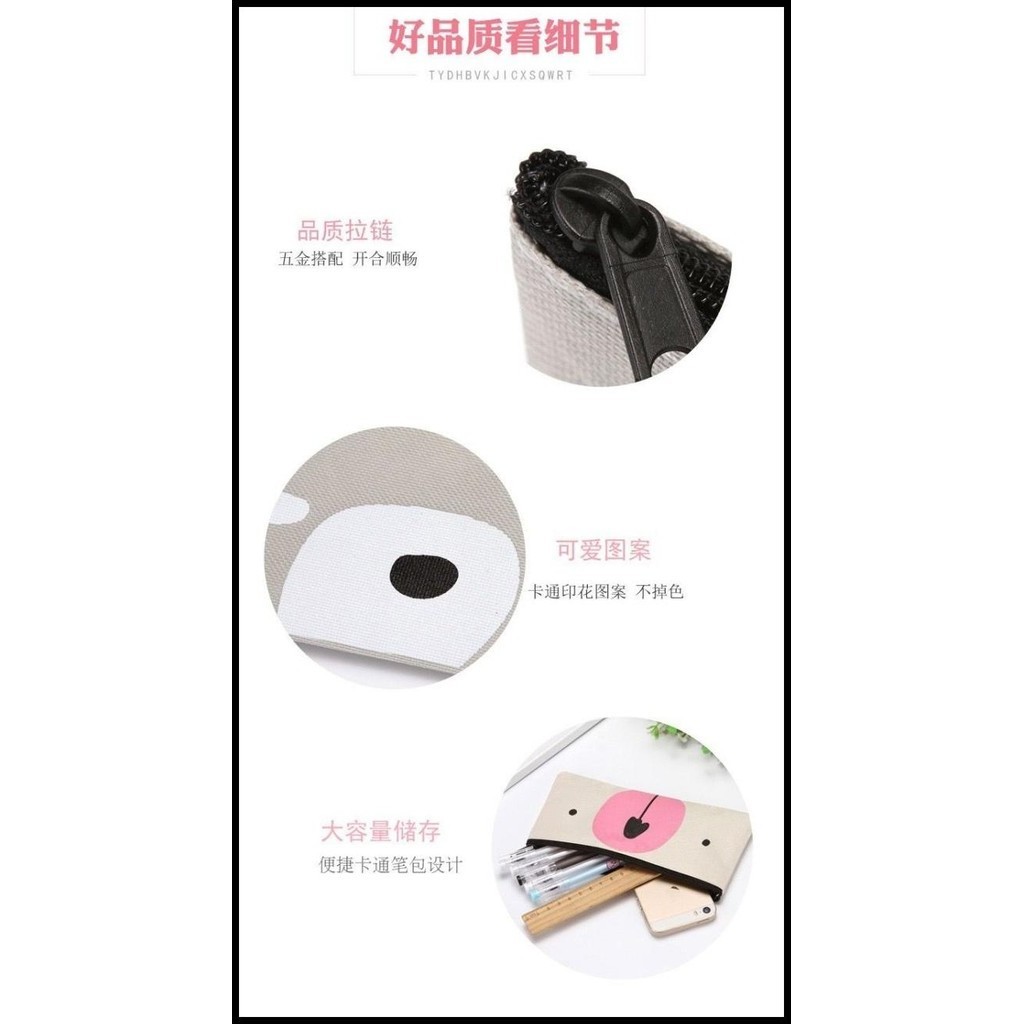 

DISKON TEMPAT PENSIL KAIN KANVAS KARAKTER ANIMAL / KOTAK PENSIL KAIN KANVAS !!!!!!!