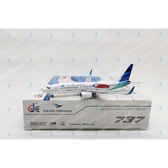 1/400 B737-800 Garuda Indonesia - Vaksin by JC Wings