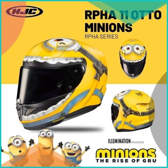 Helm HJC RPHA11 MINION - LIMITED 13m4yZ4 limited stock