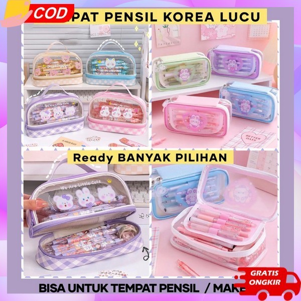 Wadah Pnsil Kotsk Pensill Aestetic Desgrip Anak Cowok Cewek Tepak Alat Tulis Sekolah Kuliah Dosgrip 