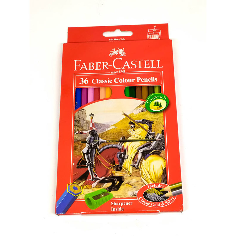 

Faber Castell - Pensil Warna Classic Color 36 Warna