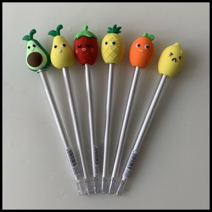 

TERBARU PULPEN GEL KUKI FRUITS 0.5MM