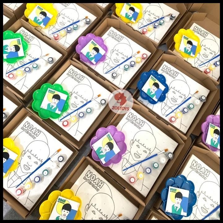 

BEST DEAL ZOETOYS PAKET PAINT BY NUMBER BOX | KIDS PAINTING KIT !!!!