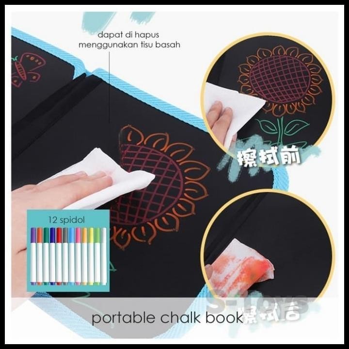

HOT DEAL MAGIC PORTABLE BOOK - MAGIC BOOK PRTABLE 14 HALAMAN 10 HALAMAN !!!