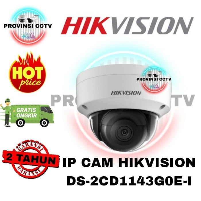 Paket Cctv Ip Camera Hikvision 4Mp 8 Channel 5 Kamera Ip Cam Poe