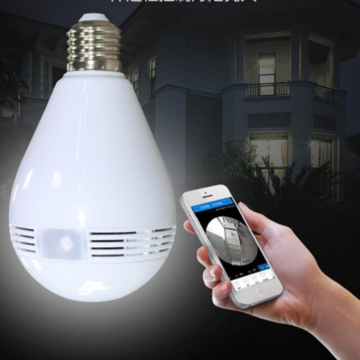 Cctv Bohlam V380Pro Wirelees Wifi 1080P