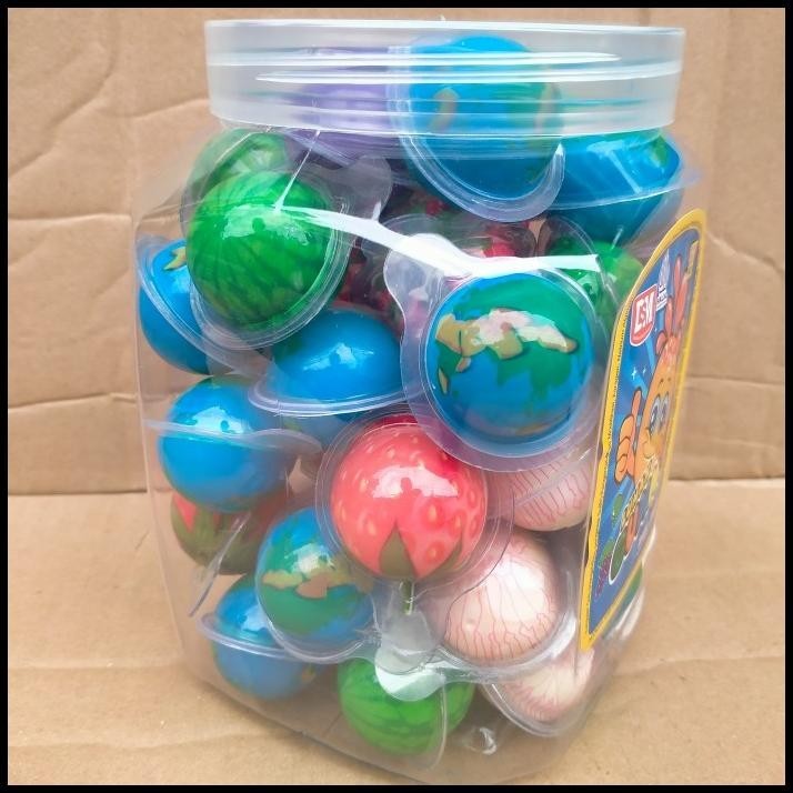 

DISKON PERMEN LUNAK BULAT PERMEN JELLY TOPLES ISI SELAI 50 PCS !!!!!