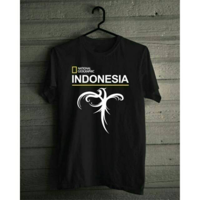 Kaos T Shirt Pria Indonesia Natgeo