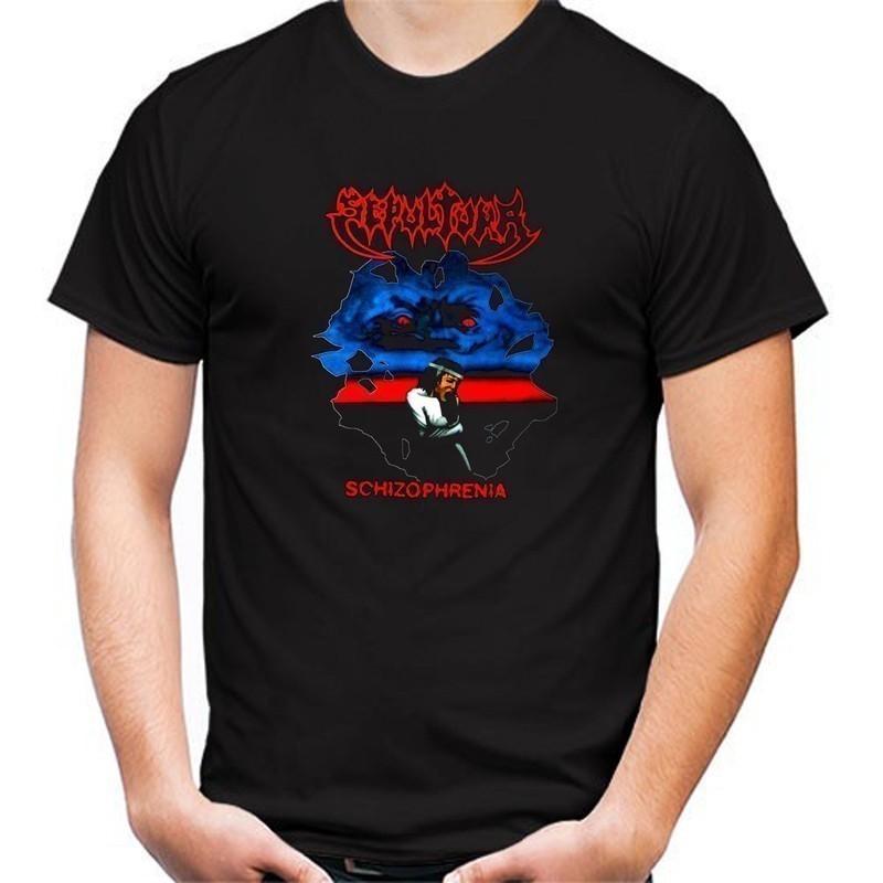 Kaos T Shirt Pria Sepultura