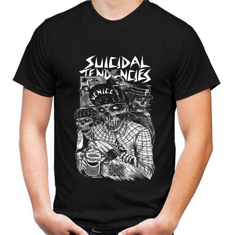 Kaos T Shirt Pria Suicidal Tendencies