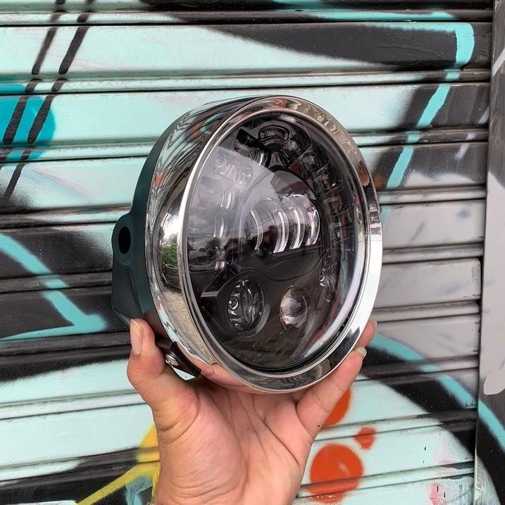 Barangmurahco Daymaker 7 Inch Set Batok Lampu Tiger Pnp Tirev Tilam Tiger Barong Megapro Mp 19 Titik