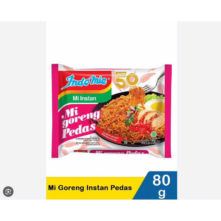 

Mie Indomie Goreng Pedas Original