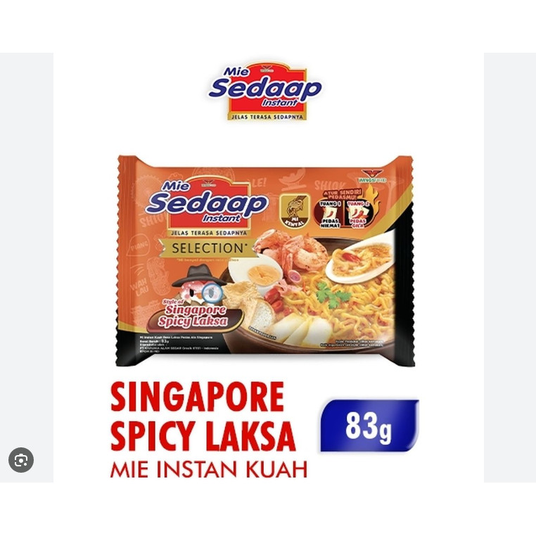 

Mie Sedaap Singapore Spicy Laksa Original