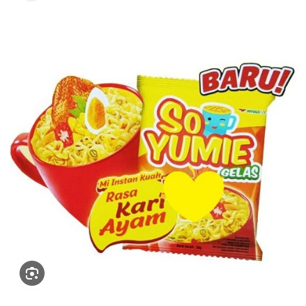 

So Yumie Mie Gelas Kari Ayam Original