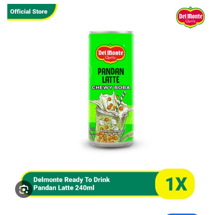 

Delmonte Pandan Latte Original