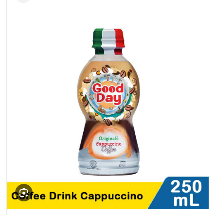 

Good Day Capucinno Coffe Botol Original