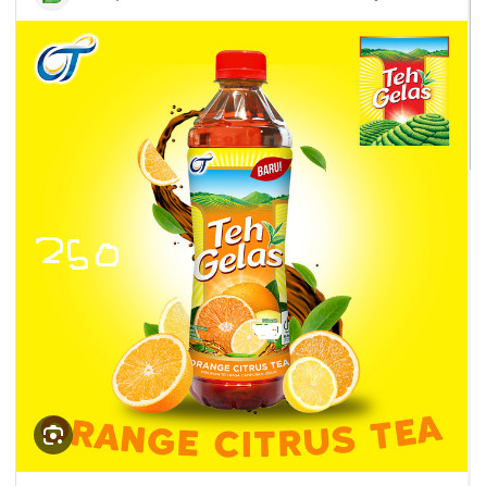 

Teh Gelas Honey Lemon Botol Kecil 250ml Original