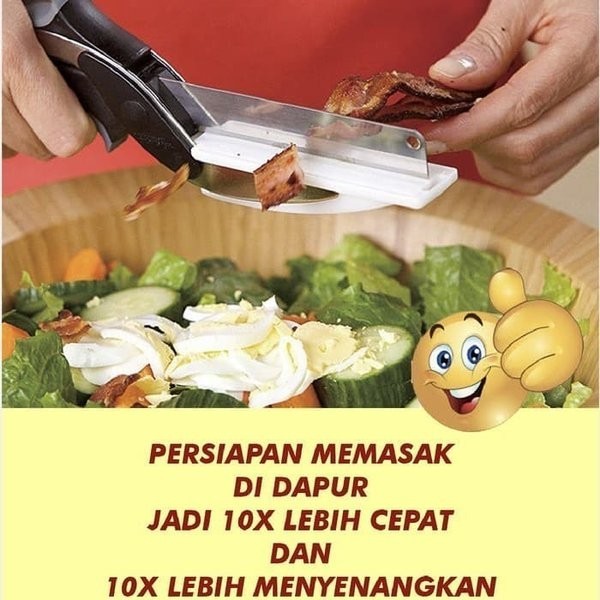 

Knifee Magic Cutter Pisau Talenan Menjadi 1 Cc