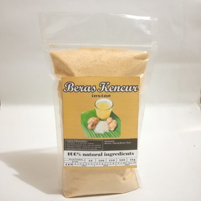 

Silahkan Order] Beras Kencur Instan / Rice and Galangal Instan Drink 250 gram