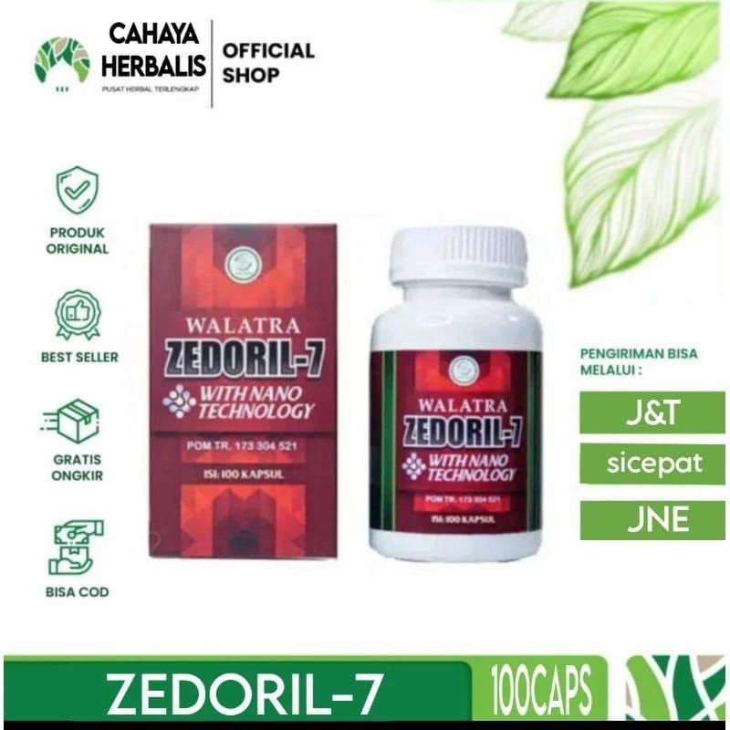 Zedoril 7 Walatra Asli Obat Kanker Tumor Benjolan