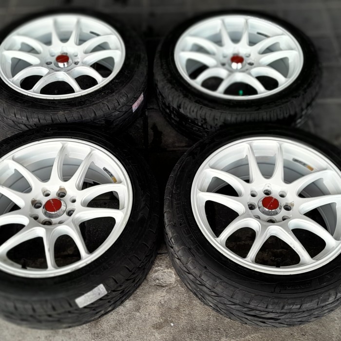 VELG SEKEN MOBIL RING 16 RACING + BAN COCOK DI VIOS JAZZ BRIO AGYA