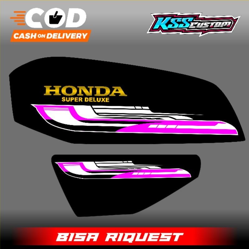 striping gl 100 variasi - striping gl cepek - striping les cb k5 - striping gl 100 custom