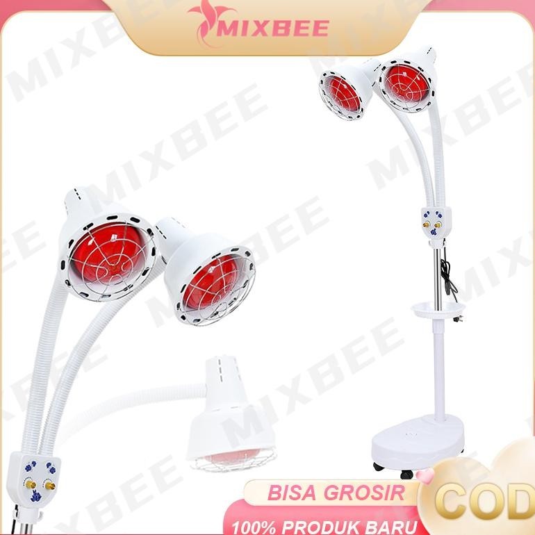 PROMOO LAMPU TERAPI FISIOTERAPI INFRARED ELEKTRIK ALAT FISIOTERAPI 2 LAMPU/SET