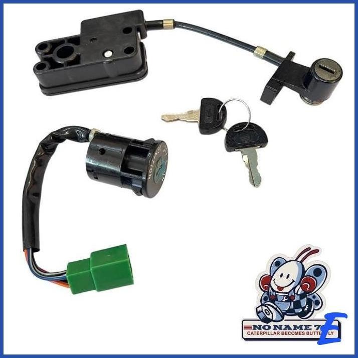 | NN | KEYSET KUNCI KONTAK SET KUNCI JOK SUZUKI RC80 RC100 RC 80 100 BRAVO