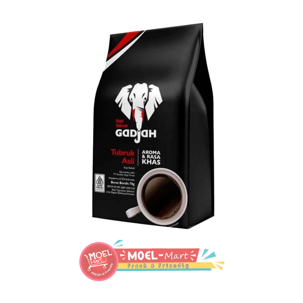

GADJAH KOPI TUBRUK ASLI 70GR