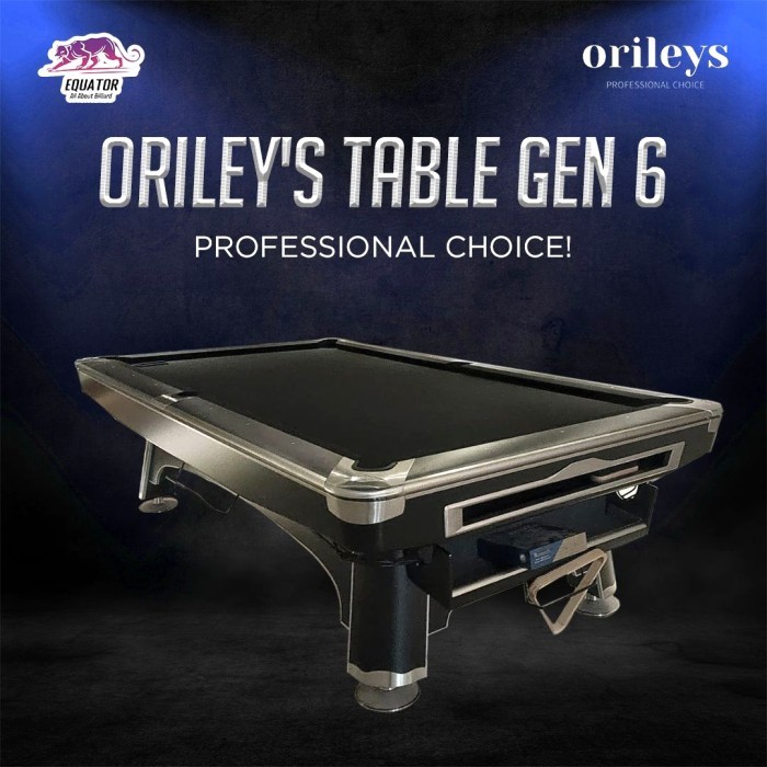 MEJA BILLIARD/BILLIARD TABLE ORILEYS 9 FEET NEW MODEL 2023