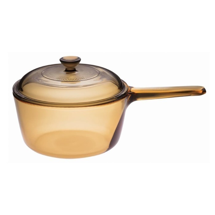 Panci Kaca Vision 1.5 Liter Saucepan With Covered Glass Material