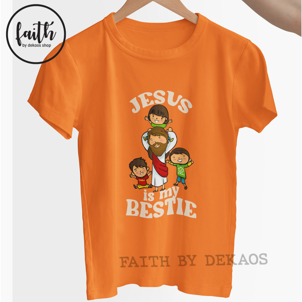 NOb Kaos Rohani Anak / Kaos Natal Anak / Kaos Rohani Kristen / Kaos Jesus / Baju Rohani Kristen /