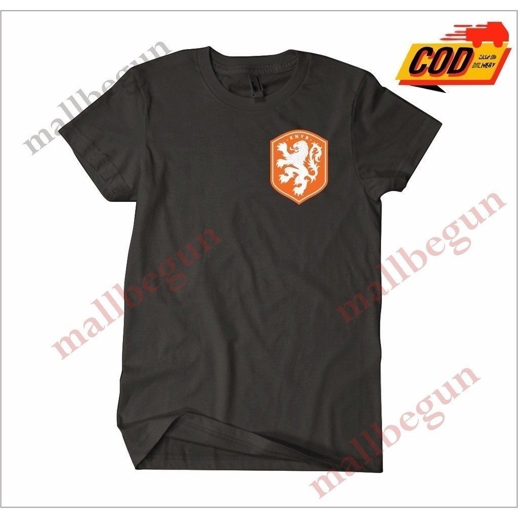 Kaos T Shirt Pria Belanda Netherlands Holland